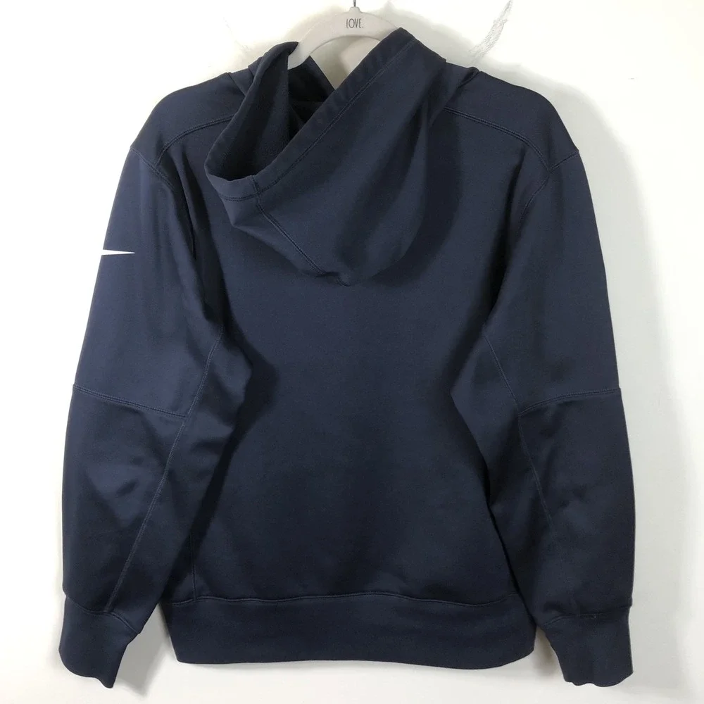 Chicago Bears Nike Dri-Fit NFL Team Apparel Pullover Hoodie Mens Sz S Navy